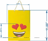 Emoji Theme Party Bags (set of 6 )