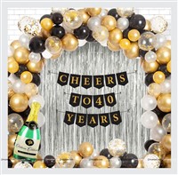 40th Birthday Foil Kit 