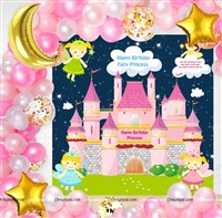 Fairy Princess Theme Backdrop Arch Kit