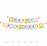 Fairy Happy Birthday Banner 
