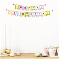 Fairy Happy Birthday Banner 
