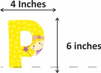 Fairy Birthday Letter Bunting Kit (Pack of 42 pcs)