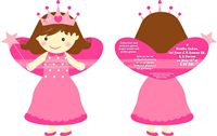 Shaped Fairy invite
