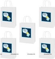 Fairy Princess Birthday theme Stickered gift bags