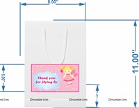 Fairy stickered gift bags
