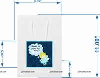 Fairy Princess Birthday theme Stickered gift bags