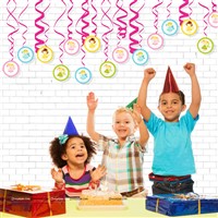 Fairy Princess Party Swirls (Pack of 10)