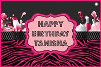 Fashion theme birthday 