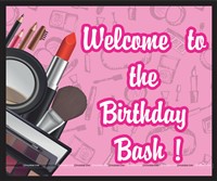 Fashionista Theme  Entrance Cutout 