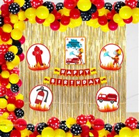 Fireman Foil Curtain Kit (Pack of 109 pcs)