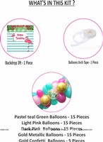 Flamingo Theme Backdrop Kit