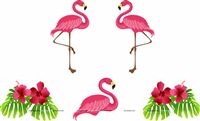 Pink Falmingos Poster Pack