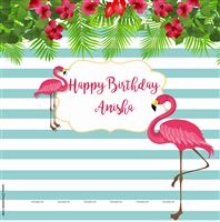 Pink Flamingo Backdrop