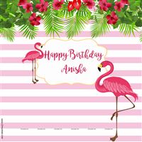 Pink Flamingo Backdrop