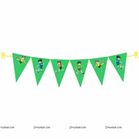 Football Flag Banner / Buntings