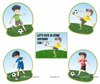 Football Theme Foil Curtain Kit 