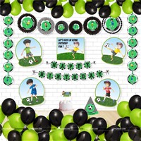 Football Theme Paper Fan kit