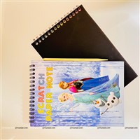 Frozen theme Scratch Paper Note 