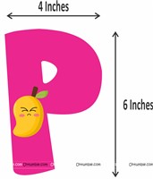 Fruits Birthday Letter Bunting