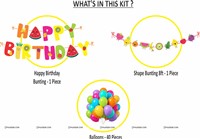 Fruits Birthday Letter Bunting