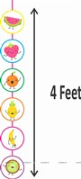 Fruits Theme Disc Dangler 