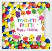 Twoti Frooti Fruits Backdrop Kit