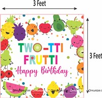 Twoti Frooti Fruits Backdrop Kit