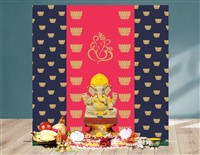 Ganesh Chaturthi Backdrop 3ft 
