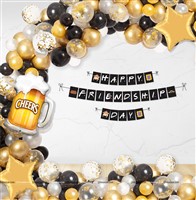 Friendship Day Decoration Kit With Foil Balloons