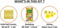 Haldi Celebration Indian Motif Mega Kit