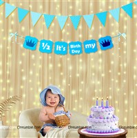 Half Birthday Blue Serial Lights Kit