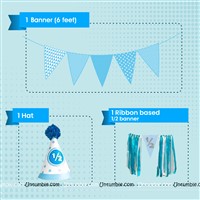 High Chair Decor for Boy