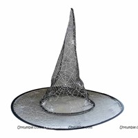 Designed Witch Hats (Black)