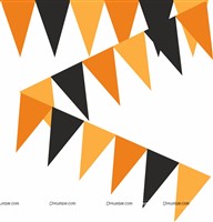 Halloween Triangle Banners (10 ft)