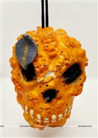 Hanging skull (Orange)