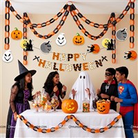 Happy Halloween Chain Loop Kit with Danglers