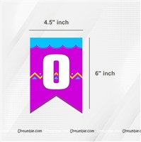 Happy Holi Banner & Photo Props  ( Pack of 12 pcs)