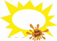 Holi Rang Barse photo booth frame 