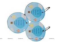 Hot Air Balloon Supplies theme Badge