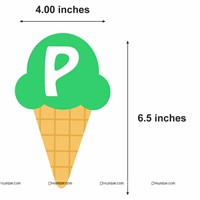 Ice Cream Banner & Dangler Kit (Pack of 24 pcs)