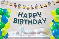 Little Krishna Birthday Letter Bunting Kit (Pack of 42 pcs)