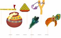 Little Krishna Theme Props