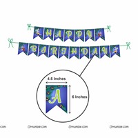 Little Krishna Theme Paper Fan Kit 