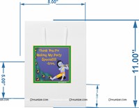 Little Krishna Birthday theme Stickered gift bags