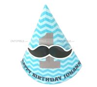 Blue hat with Mush (Set of 6)