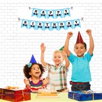 Little Man Bow tie Happy Birthday Banner