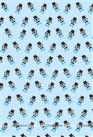 Little Man face gift wrapper