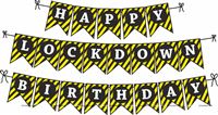 Lockdown Birthday Banner