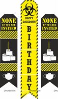 Single side wall cutouts - Lockdown Birthday Party