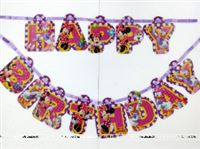 Minnie  Happy Birthday Bunting